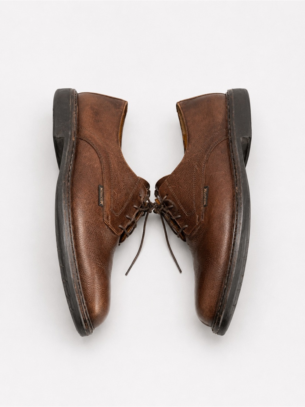 Mephisto Men’s Marlon brown pebbled leather shoe